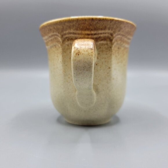Vintage Mikasa Whole Wheat Stoneware Coffee Mugs Set Of 2 E 8000 Made In Japan - Picture 11 of 14